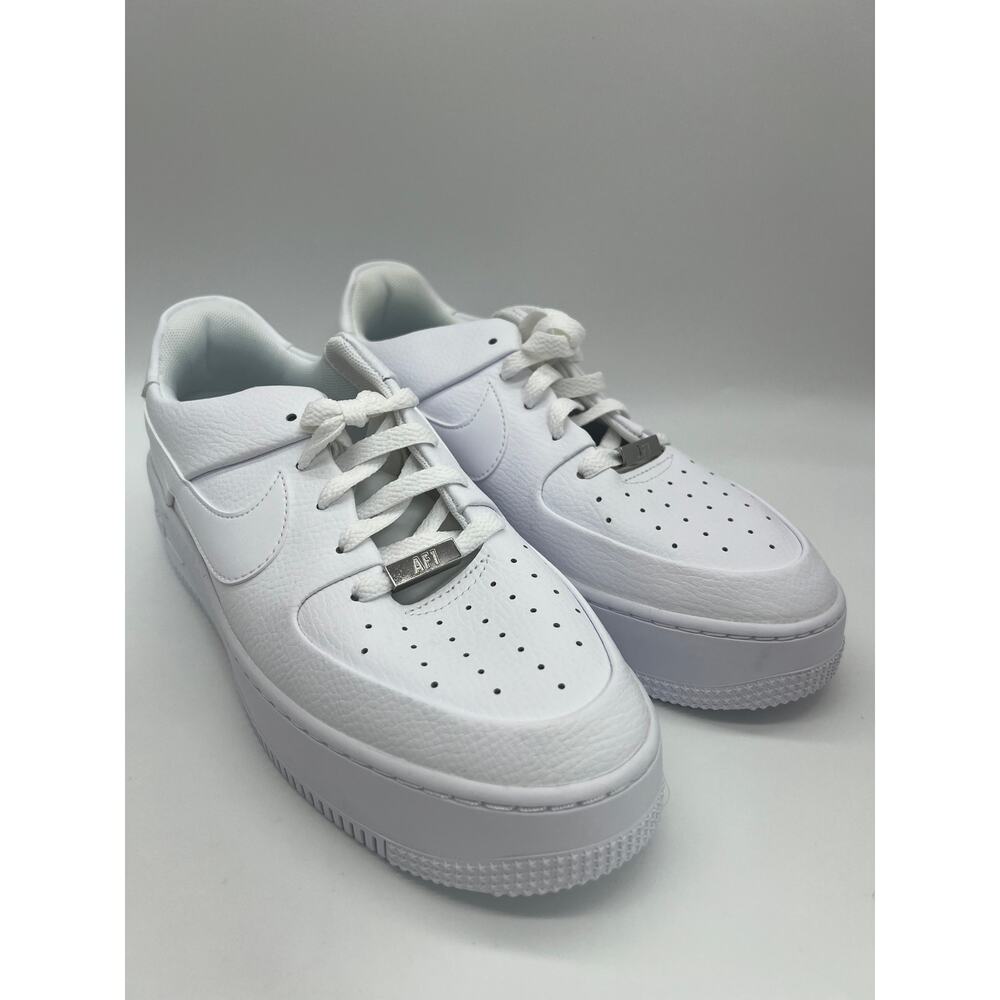 Nike Air Force 1 AF1 Sage Low Women's Shoes AR5339 100 White Size 11 - Picture 11 of 16